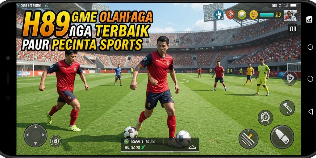 Gameplay seru H89 yang menunjukkan aksi olahraga nyata.