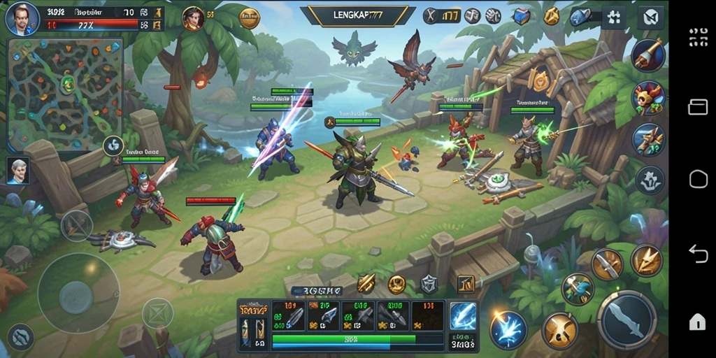 Gameplay seru dan strategi mendalam di LENGKAP777.