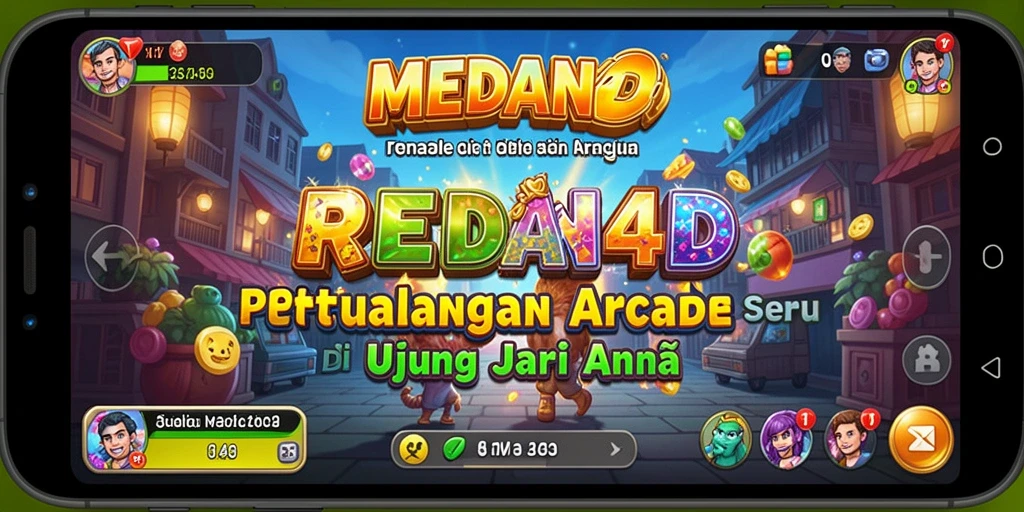 Tangkapan layar menarik gameplay seru dari MEDAN4D.