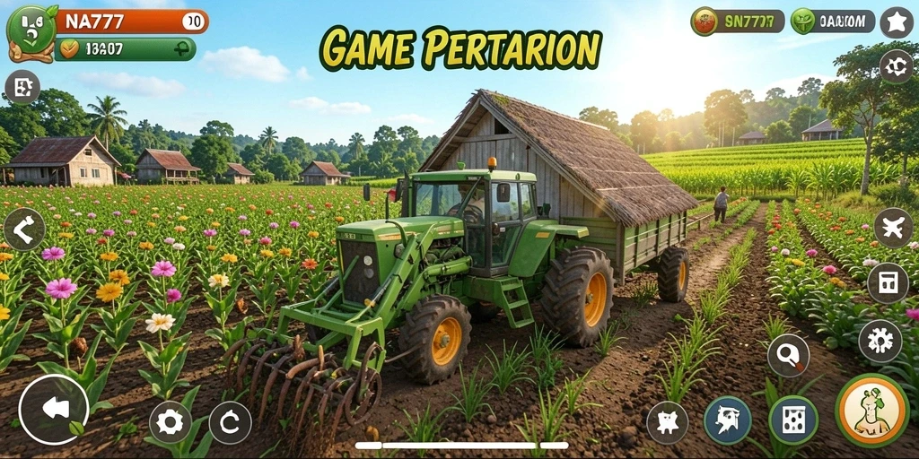 Tampilan gameplay NA777 yang menarik di dunia pertanian.