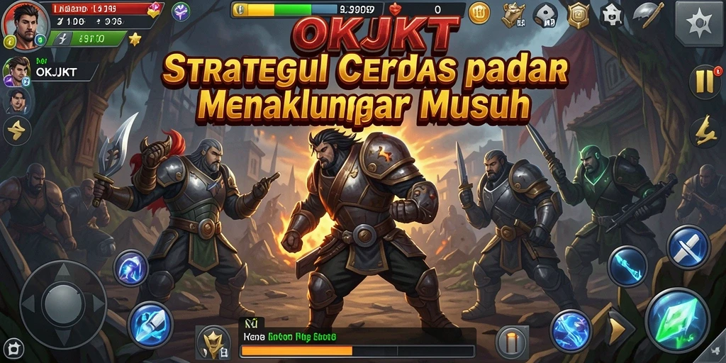 Gameplay mendebarkan dan strategi cerdas dalam OKJKT.