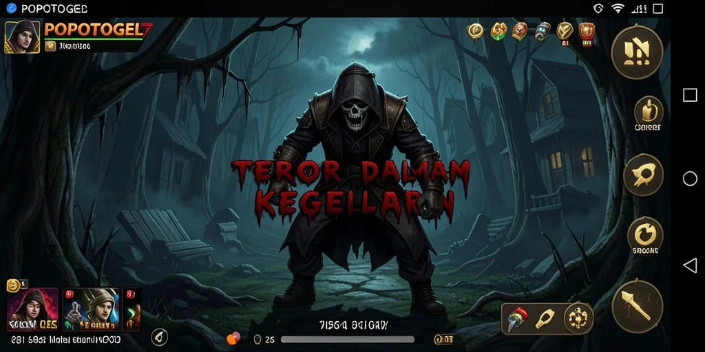 Gameplay menegangkan penuh dengan kegelapan dan teror.