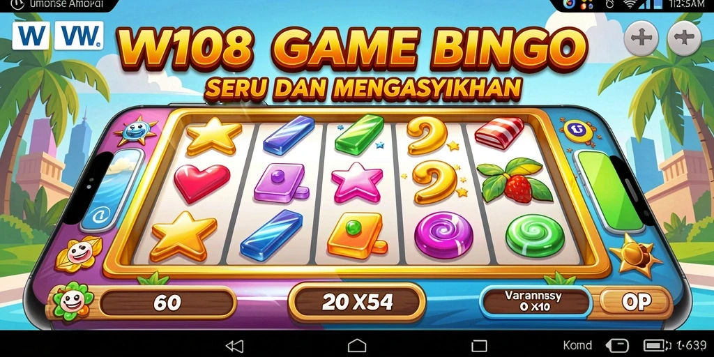 Tampilan menarik dari gameplay Bingo di VW108.